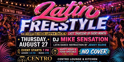 Latin Freestyle at Centro Ybor | The Music Never Left