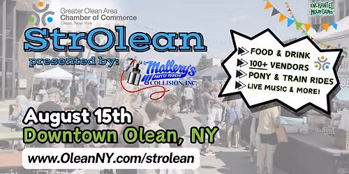 StrOlean 2026, Presented by Mallery's Auto Body & Collision