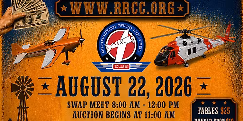2026 RRCC Swap Meet & Auction