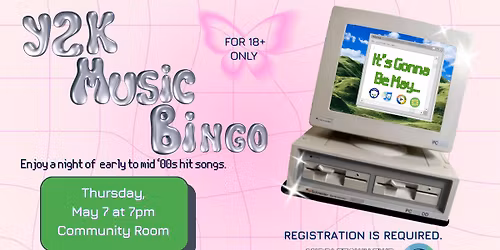 Y2K Music Bingo 