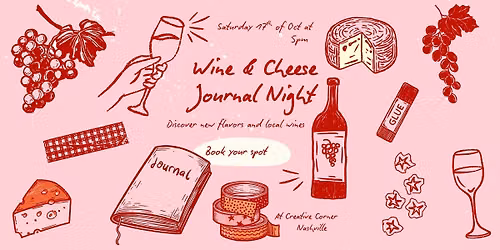 Wine & Cheese Journal Night
