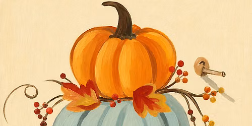 Pumpkin Harvest Painting Class | Brenda Dwyer, instructor