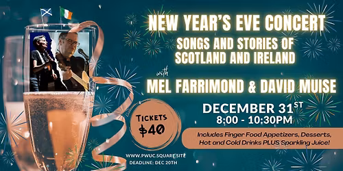 New Year's Eve Celebration: Songs & Stories of Scotland and Ireland