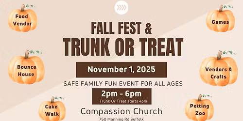 Fall Fest & Trunk or Treat 2025