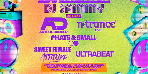 BASSHUNTER, DJ SAMMY & MORE|Love the 90s Festival|SY, Sheffield