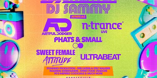 Love the 90s Festival | SteelYard, Sheffield