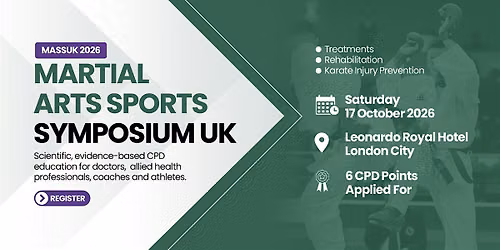 Symposium: Injury Prevention & Management in the Practice of Karate