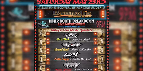 Diner Booth Breakdown - Live Music Night at Brandi\u2019s Kitchen & Bar