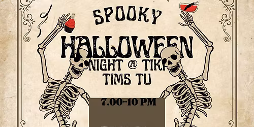 Tiki Tim\u2019s TU Halloween \ud83c\udf83 Party!!