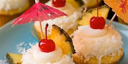 Pina Colada Cupcakes | Brenda Dwyer, instructor