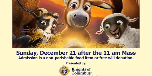 Matinee at Saint Anselm\u2019s. Come see the The Star