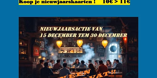Nieuwjaarsactie: win een gratis vat !