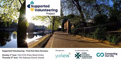 Supported Volunteering - Find out more about how we can help you volunteer