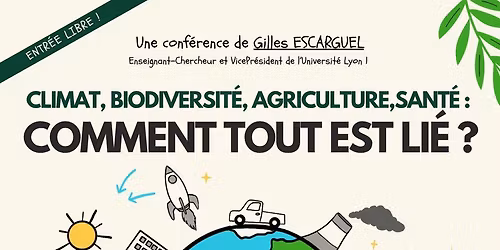 Conf\u00e9rence Gilles ESCARGUEL