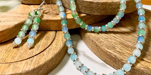 Glass Beaded Jewelry Set