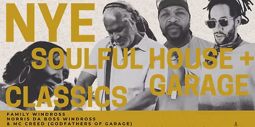 NYE - Soulful House & Garage Classics