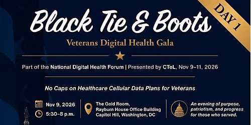 Black Tie & Boots Veterans Digital Health Gala
