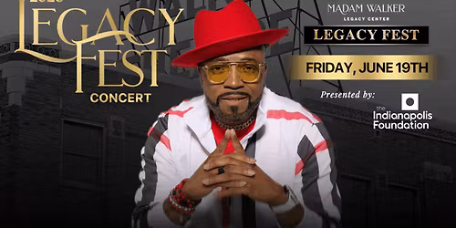 Teddy Riley at Madame Walker Theatre Center