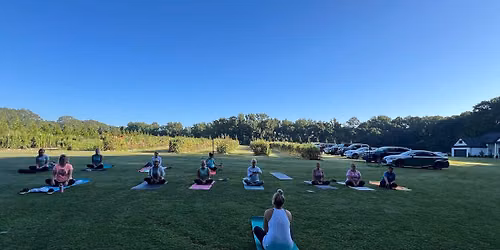 Yoga \ud83e\uddd8\u200d\u2640\ufe0f On The Flower Farm