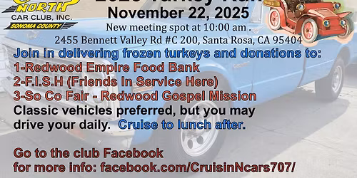 Cruisin' North Annual Turkey Run