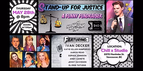 Stand-Up For Justice: A Funny Fundraiser
