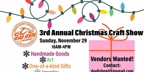 3rd Annual Christmas Craft Show