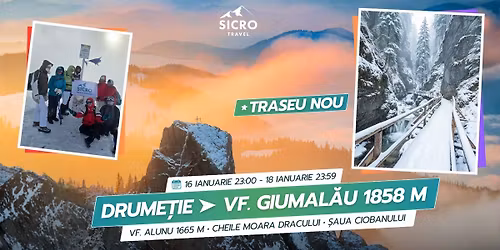 Drume\u021bie \u27a4 Vf. Giumal\u0103u 1858 m \u2022 Traseu Nou 2.0