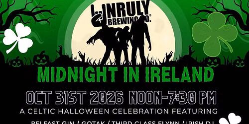 Midnight in Ireland \ud83c\udf83!\ud83c\uddee\ud83c\uddea!\u2618\ufe0f