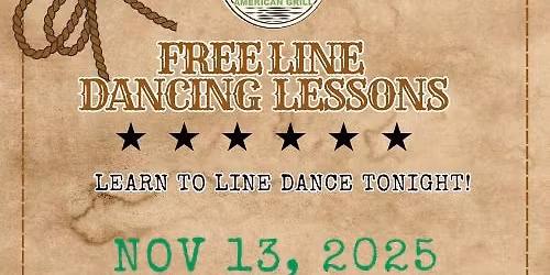 FREE LINE DANCING LESSONS