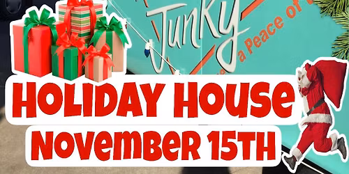 Funky Town Mall Christmas Holiday House