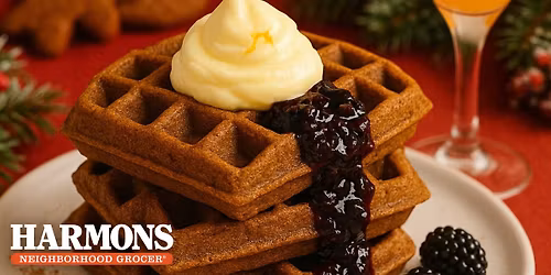 Breakfast Club: Gingerbread Waffles