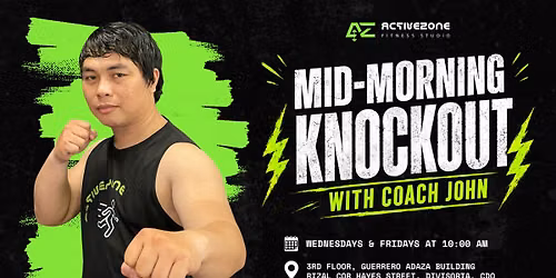 Wednesday Morning Boxing with Coach John