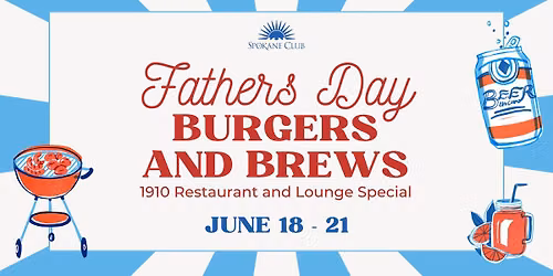 Father's Day Burgers and Brews Special