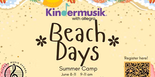 Kindermusik Beach Days Camp