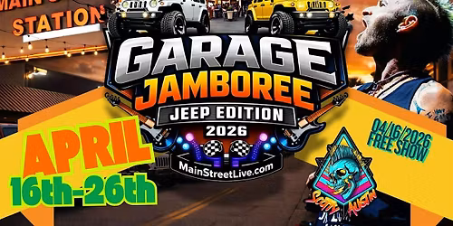 Main Street Station Garage Jamboree LIVE Scotty Austin Band and more