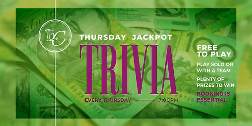 Thursday Jackpot Trivia