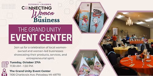 \ud83c\udf1f 2026 Petoskey Chamber \u2013 Connecting Women in Business Showcase \ud83c\udf1f