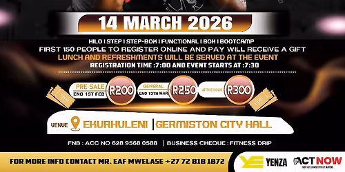 EKURHULENI AEROBICS FESTIVAL SHUTDOWN