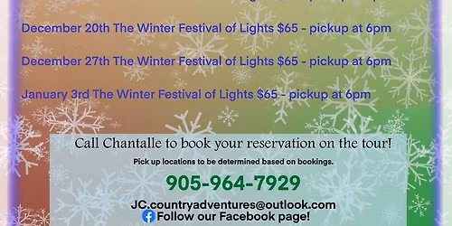 The Winter Festival of Lights; Featuring Betty\u2019s Restaurant