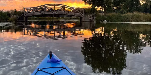 Sunset Canoe