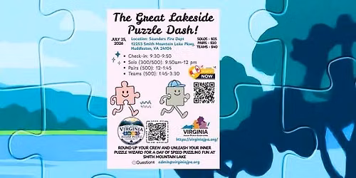 The Great Lakeside Puzzle Dash