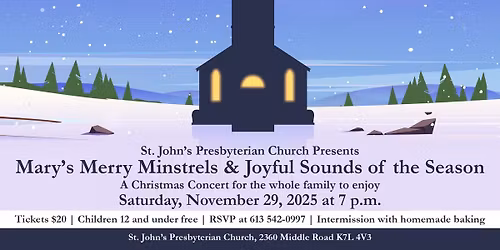 Mary's Merry Minstrels & Joyful Sounds of the Season