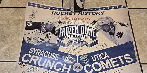 Syracuse Crunch at Utica Comets at Adirondack Bank Center at the Utica Memorial Auditorium
