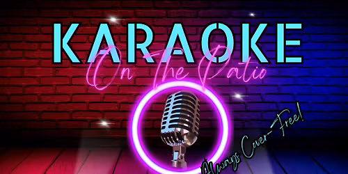 Karaoke Monday on the Patio