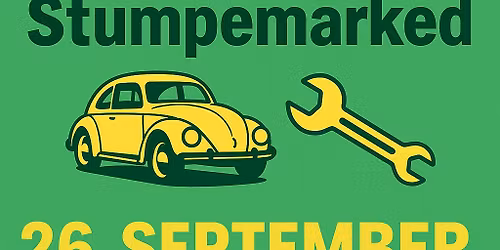 Aars Stumpemarked - L\u00f8rdag den 26. september 2026