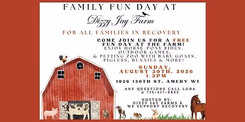 Family Fun Day at Dizzy Jay Farm