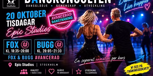 20\/10 Fox & Bugg Avancerad hos Danskonsulten \/ Epic Studios \/ HT Kursomg\u00e5ng 2