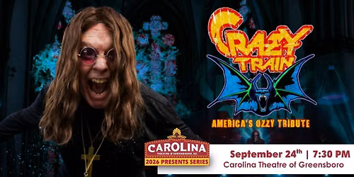 CRAZY TRAIN: America\u2019s Ozzy Experience \u2013 CT Presents