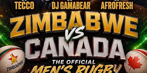 Zimbabwe vs Canada Men\u2019s Rugby After Party