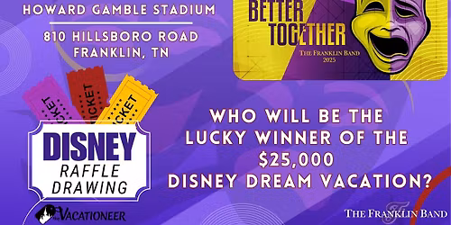 The Franklin Band Community Performance & Disney Raffle Drawing